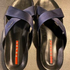 Authentic Prada men slipper
